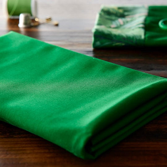 Northcott Premium Quilt Solid Astroturf Cotton Fabric